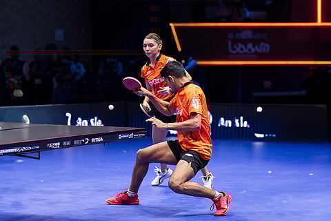 The mixed doubles match has captured the imaginations of many amongst table tennis enthusiasts