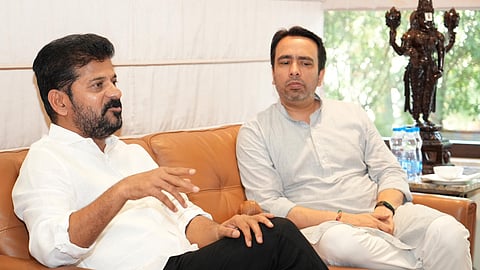 Union Minister for Skill Development and Entrepreneurship, Jayant Chaudhary, met Chief Minister A Revanth Reddy at his residence in Hyderabad.