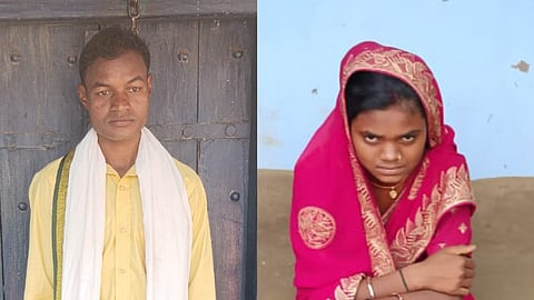 Locals allege the accused that Sunita Devi (R), wanted to get back with her boyfriend and saw her husband Budhnath Singh (L) as an obstacle.