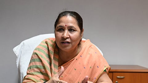 MCD standing committee Chairman Satya Sharma.