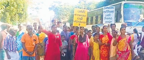 The FIR was registered after Irulars protested outside the school campus.