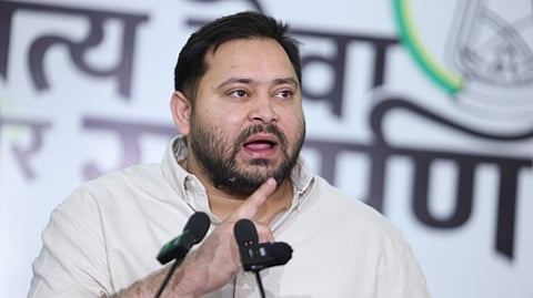 RJD leader Tejashwi