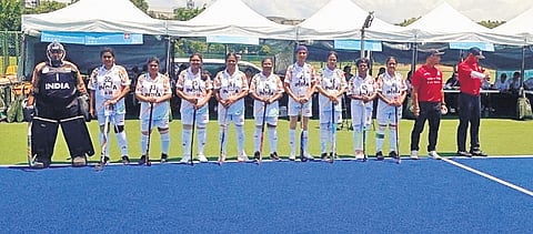 The Indian team at the World Masters Games in Taiwan