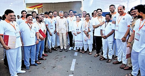 As part of the campaign, the state provided training to over 1.44 lakh yoga instructors, registered more than 2.17 crore participants across 1.4 lakh locations.