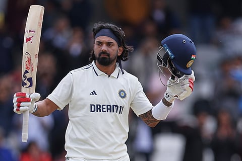 KL Rahul scored his third Test century vs England in England on Monday