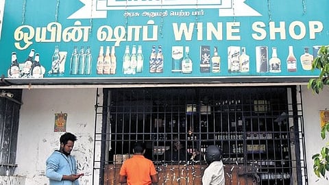 Tasmac shop used for representational purposes only