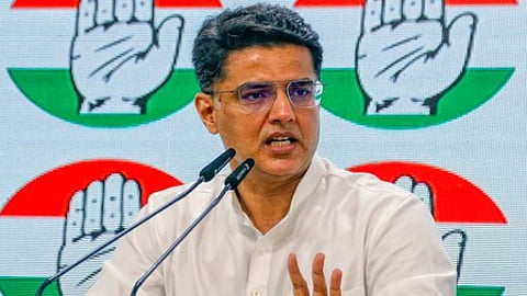 Senior Congress leader Sachin Pilot