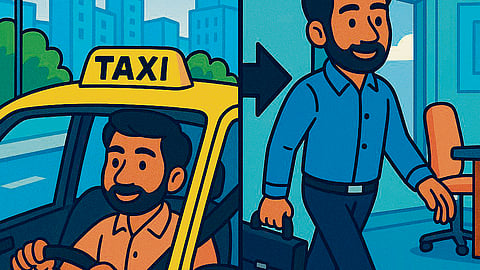 The IT Monk Who Drove a Taxi