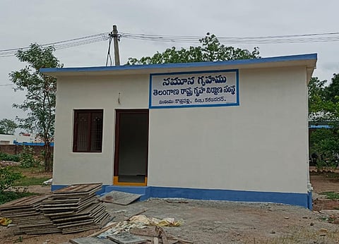 Image of Indiramma model house in Karimnagar used for representational purposes only.