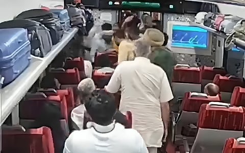 The altercation occurred on June 19 on the Delhi-Bhopal Vande Bharat Express, allegedly over changing seats and objectionable sitting posture inside the train.