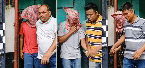 Police sources revealed that the prime accused is Manojit Mishra (31), a former student of the institution. The other two accused are Zaib Ahmed (19) and Pramit Mukhopadhyay (20).