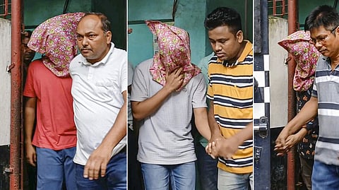 Prime accused Manojit Mishra (31), a former student of the institution. The other two accused are Zaib Ahmed (19) and Pramit Mukhopadhyay (20).