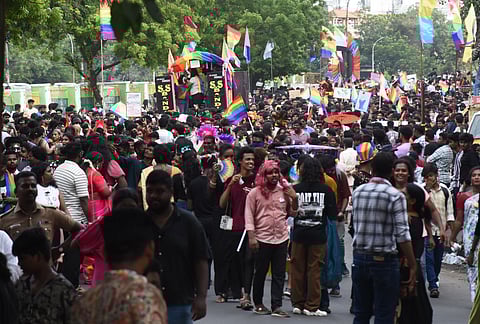 Love and all its allies come together at Chennai Pride March