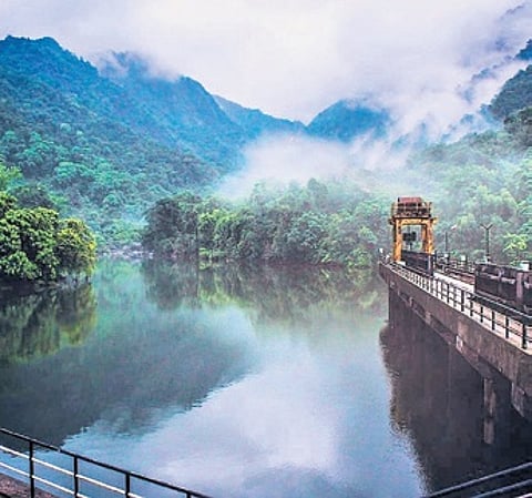 Mani dam, built across the Varahi in 1989 and maintained by Karnataka Power Corporation Limited (KPCL), remains in good condition