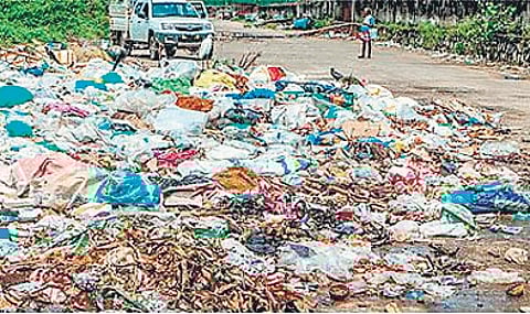According to data with the Clean Kerala Company Ltd (CKCL), it processed over 7,000 tonnes of non-biodegradable waste from LSGIs in March 2025. However, this declined to 6,500 tonnes in April — a 6% drop.