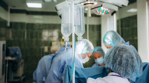 The man from Puducherry was unconscious and battling a life-threatening brain infection at the time of admission.