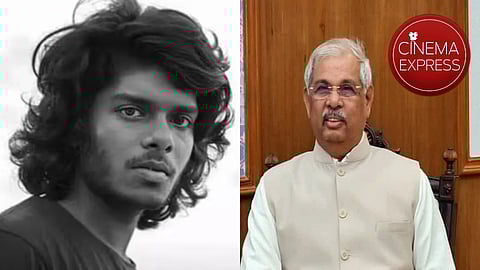 Kerala Governor Rajendra Vishwanath Arlekar (R) sought an explanation from Calicut University for its inclusion of rapper Vedan's (L) song 'Bhoomi Njan Vaazhunna idam'.