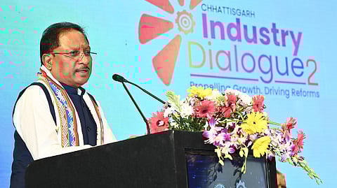 Vishnu Deo Sai, Chief Minister, while addressing the event.