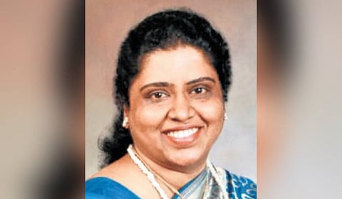 Rita John,who succeeded S Elumalai, is professor and head of Theoretical Physics department in University of Madras.