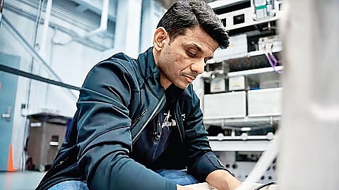 Indian astronaut Shubhanshu Shukla.