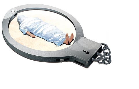 Talking to the reporters at Anna Arivalayam in Chennai, he said, “Six police officials have been suspended in this regard. Further action will be taken against them.”