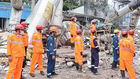 Rescue operations at Sigachi site