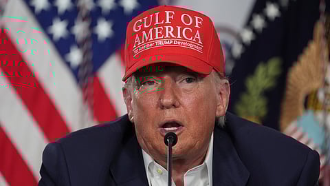 US President Donald Trump
