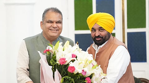Newly elected Ludhiana (West) MLA Arora inducted into Punjab Cabinet.