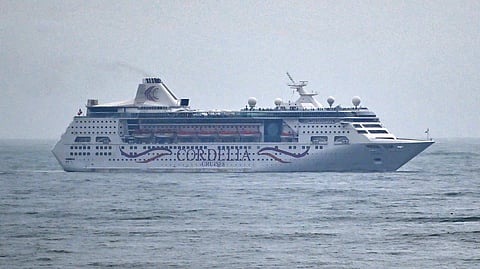 Luxury cruise liner MV Empress.
