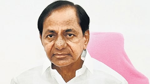 BRS president and former chief minister K Chandrasekhar Rao