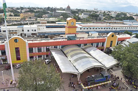 File picture of Coimbatore Railway station.