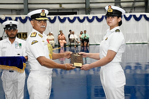 Sub Lieutenant Aastha Poonia.