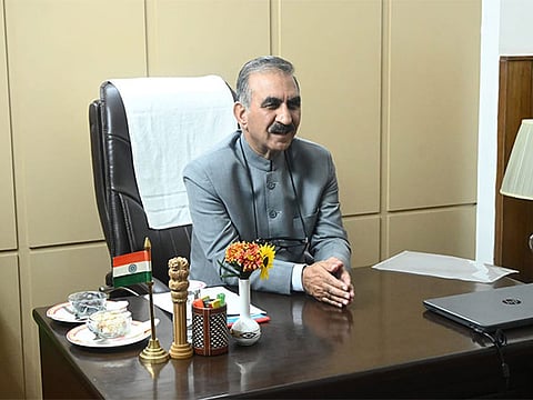 Himachal CM Sukhu