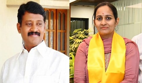 MLA Budda Rajasekhar Reddy, MP Byreddy Shabari