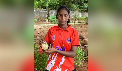 K. Bhavya, National Sub Junior Hockey Player, Tirupati,
