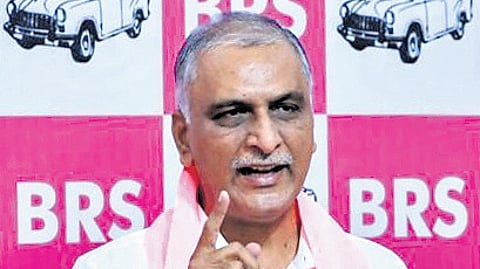 BRS leader Harish Rao