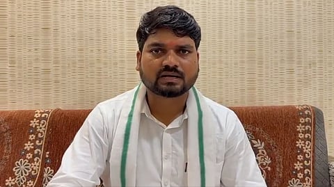 Gujarat AAP leader and Dediapada MLA Chaitar Vasava.