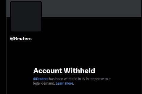 The demand for blocking Reuters' X account alongside several hundreds of other accounts was made during Operation Sindoor.