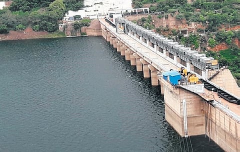 The Srisailam reservoir has received 1,76,434 cusecs from both rivers, and these inflows are increasing minute to minute, officials said.