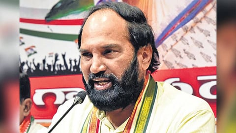 Irrigation Minister N Uttam Kumar Reddy