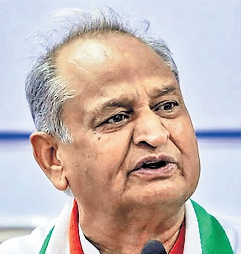 Gehlot makes U-turn and softens stand on Raj govt, bats for Sharma