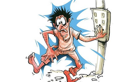 Once the multimeter blew up, the other workers responded quickly and rushed the injured men to the Stanley Government Hospital for treatment.