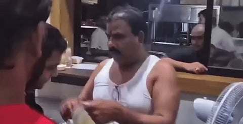 Sena MLA Sanjay Gaikwad, aligned with Deputy Chief Minister Eknath Shinde’s faction punched a canteen worker at the Akashvani MLA hostel in Mumbai.