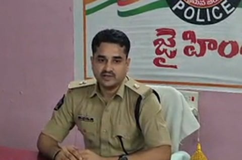 Chinturu Additional Superintendent of Police (ASP) Pankaj Kumar Meena.