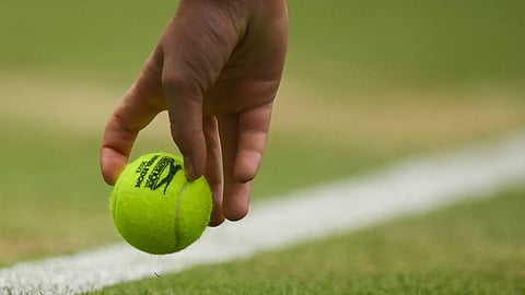 "The player's service motion began while the (ball boy/ball girl) was still crossing the net and therefore the system didn't recognize the start of the point. As such the chair umpire instructed the point be replayed," the club said in a statement.