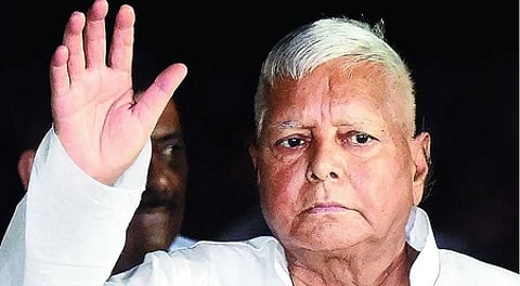 RJD president Lalu Prasad
