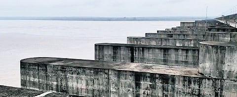 The Kaleshwaram Lift Irrigation Scheme (KLIS) is receiving a heavy inflow of water, with 85 gates of the Lakshmi Barrage at Medigadda opened to release water downstream in Jayashankar Bhupalpally district on Thursday.