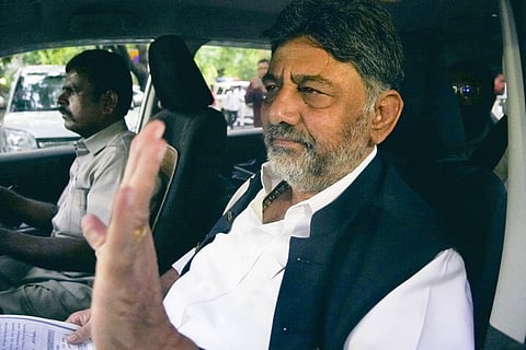 Karnataka Deputy Chief Minister DK Shivakumar.