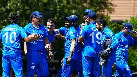Italy lost to Netherlands but edged past Jersey based on NRR to qualify