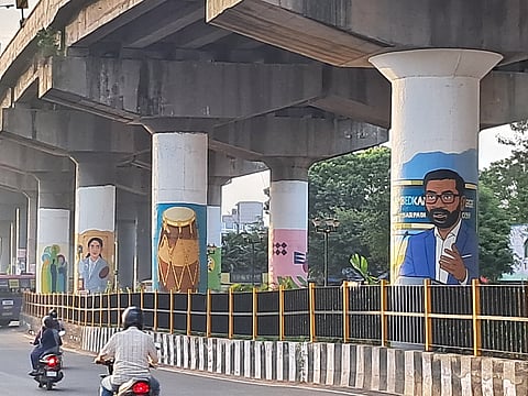 Walls that challenge Vyasai's identity